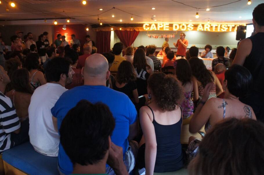 Reunião de fomento ao circo no Centro de Memória do Circo