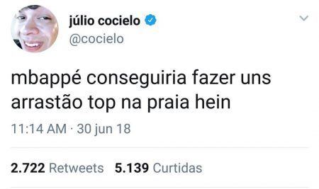 Declaração repercutiu nas redes sociais e internautas lembraram outras declarações racistas feitas pelo youtuber