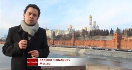 Correspondente da Globo, Sandro Fernandes assumiu namoro com belga