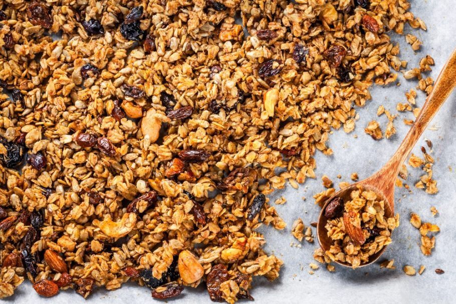 Produtos como granola podem vir em pacotes feitos de celulose