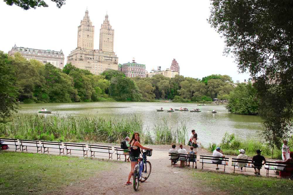 Alugar uma bike e passear pelo Central Park: tem que fazer em NY