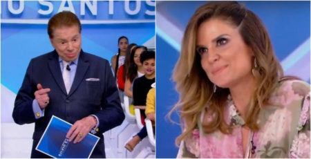 Silvio Santos constrangeu Mariana Kupfer, ex-Casa dos Artistas, durante o “Jogo das 3 Pistas”, do SBT