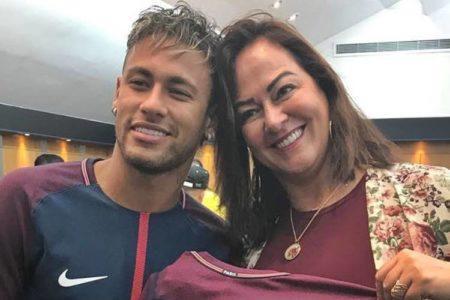 Nadine saiu em defesa do filho, Neymar, após enxurrada de críticas contra o jogador
