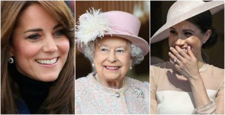Rainha Elizabeth determina que Kate Middleton e Meghan Markle não podem usar ‘salto cortiça’
