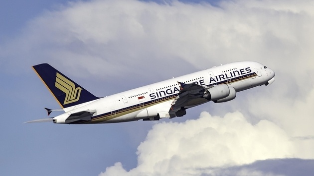 Airbus A380, da Singapore Airlines, uma das aeronaves mais modernas do mundo