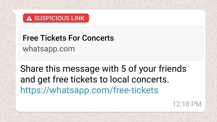 Alerta de Spam é uma das novidades que chegam ao WhatsApp