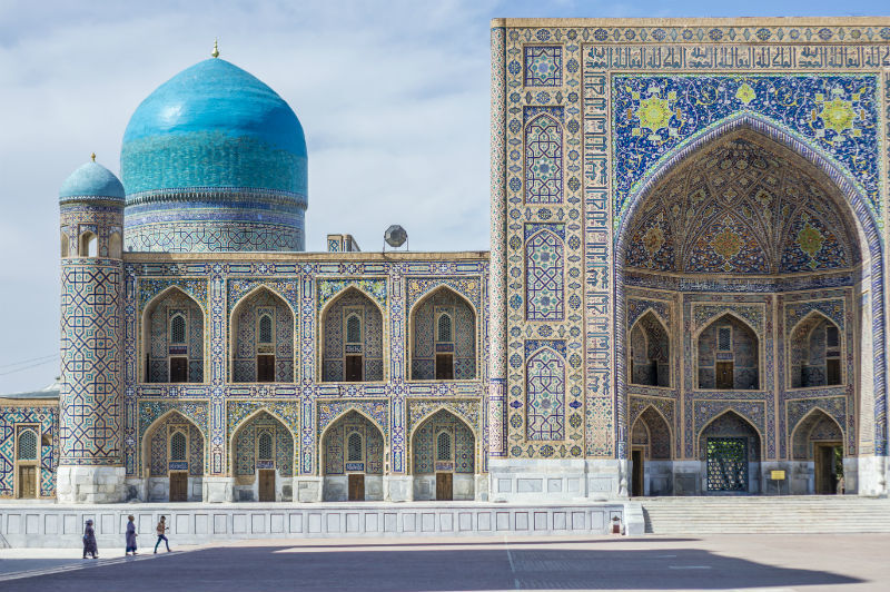 Mesquita no Uzbequistão