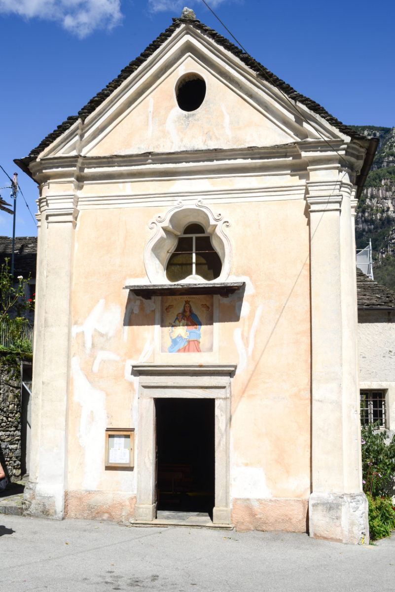 Igreja de Nossa Senhora do Carmo, a principal construção de Corippo