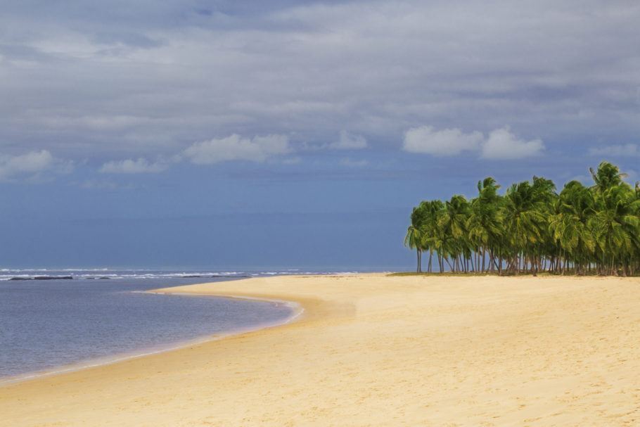 Praia do Gunga, em Maceió (AL); estado tem um dos litorais mais bonitos do Brasil