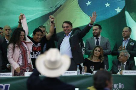 PSL lança candidatura de Jair Bolsonaro a presidente