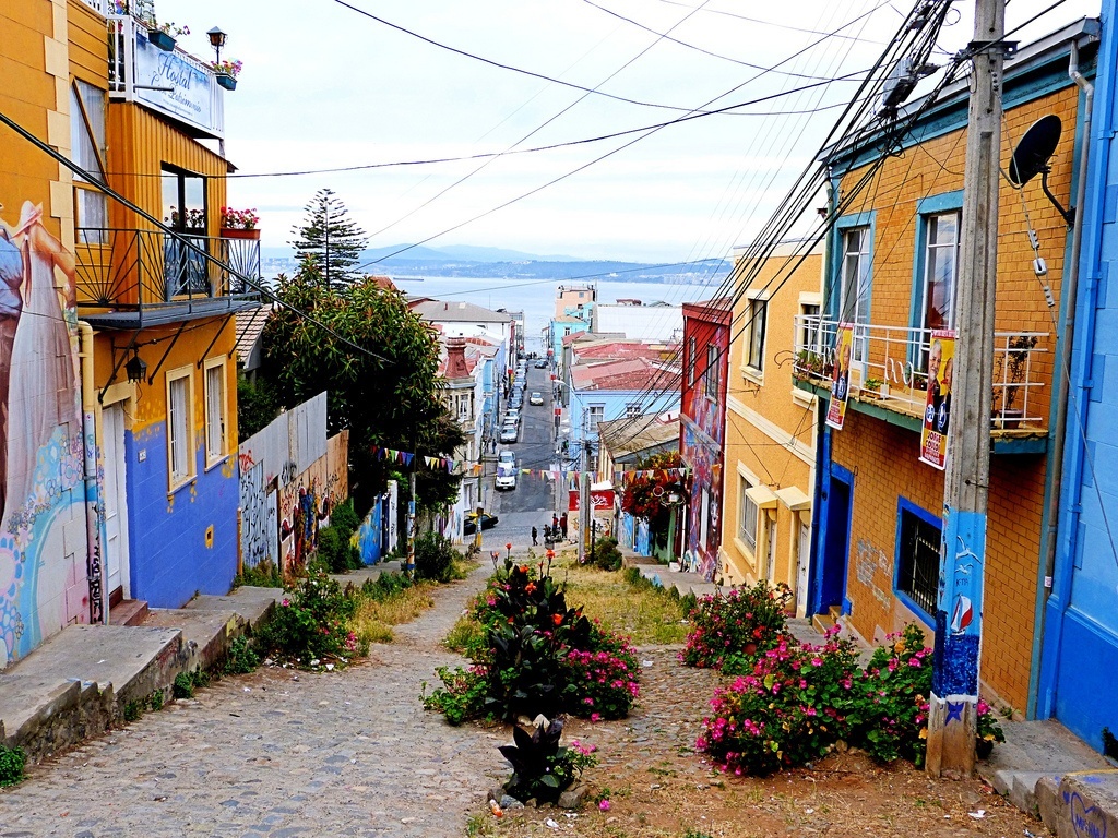 Cerro Alegre, um dos lugares imperdíveis da cidade