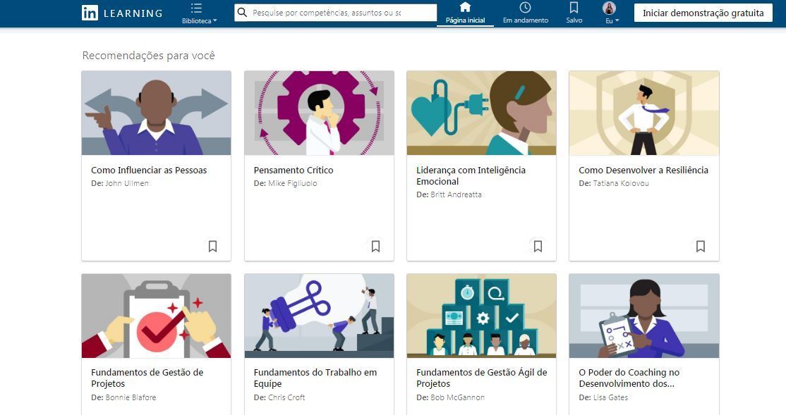 LinkedIn lança plataforma de cursos online