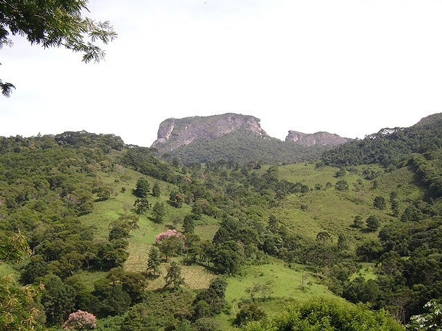 A Pedra do Baú, em São Bento do Sapucaí, na Serra da Mantiqueira