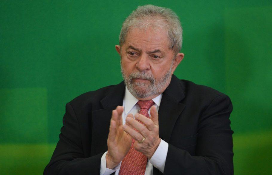 Brasília – O novo ministro da Casa Civil, Luiz Inácio Lula da Silva, durante cerimônia de posse (José Cruz/Agência Brasil)