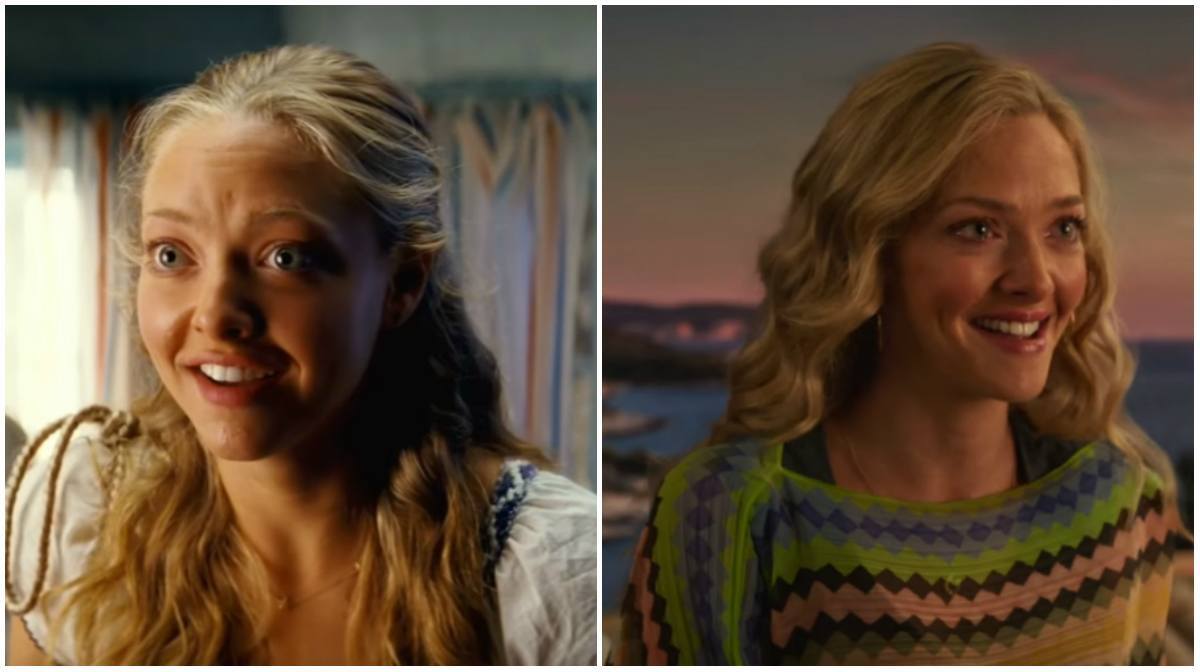 Antes e depois de Amanda Seyfried em “Mamma Mia”