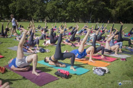 Projeto “My Yoga no Parque” organiza aulões gratuitos no Parque Ibirapuera no último domingo de cada mês, às 10h30