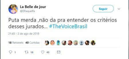 Internautas criticam escolhas dos técnicos no The Voice Brasil