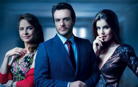 Rodrigo Lombardi, Camila Queiroz e Drica Moraes compunham o elenco de Verdades Secretas