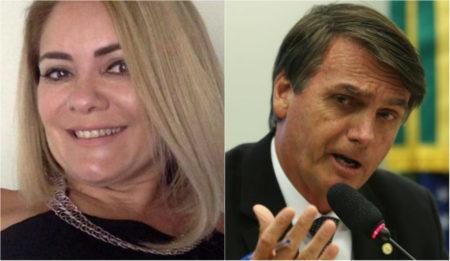 Ana Cristina e Jair Bolsonaro