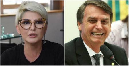 Antonia Fontenelle declarou voto em Jair Bolsonaro