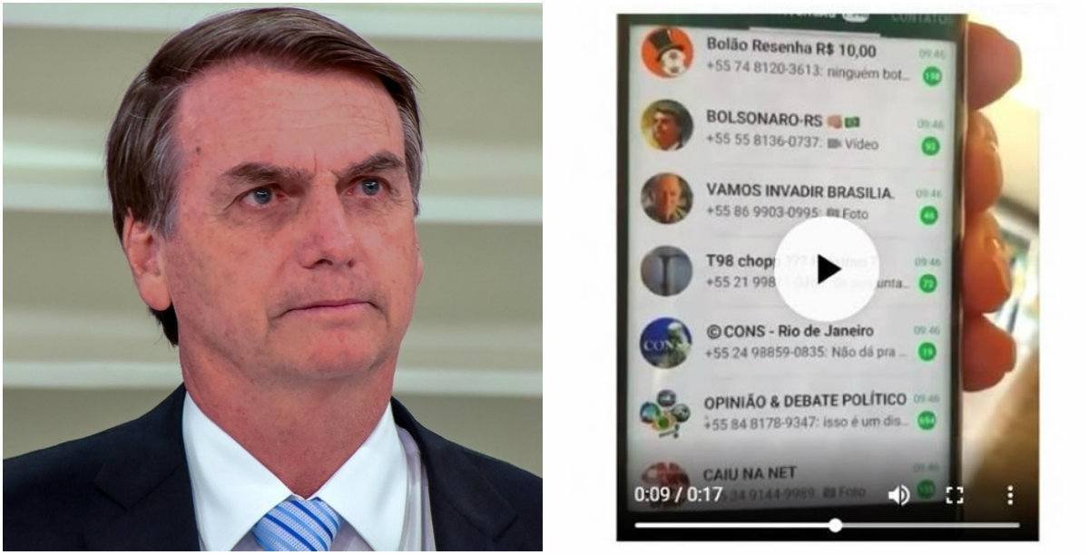 Jair Bolsonaro Comete Gafe E Mostra Conteúdo Adulto No Celular