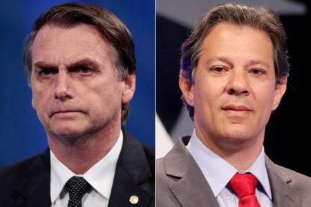 Bolsonaro disputa como pior parlamentar, diz Haddad