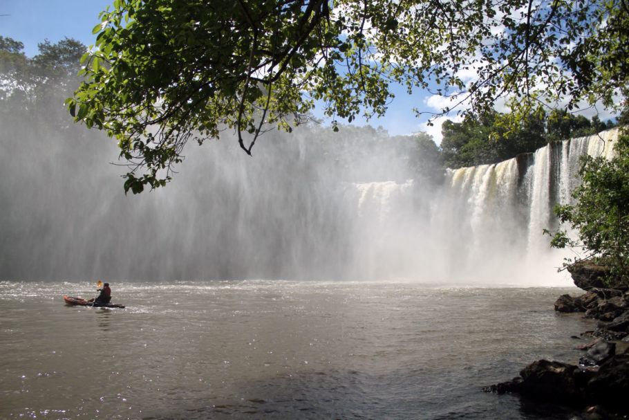 Cachoeira de São Romão, no Parque Nacional da Chapada das Mesas, no Maranhão (foto: Eduardo Vessoni)