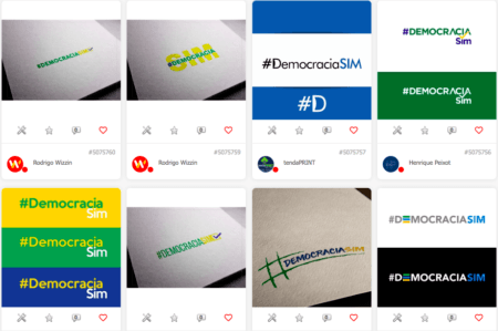 Marcas que apoiam o movimento #DemocraciaSim