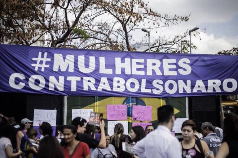 mulheres contra bolsonaro