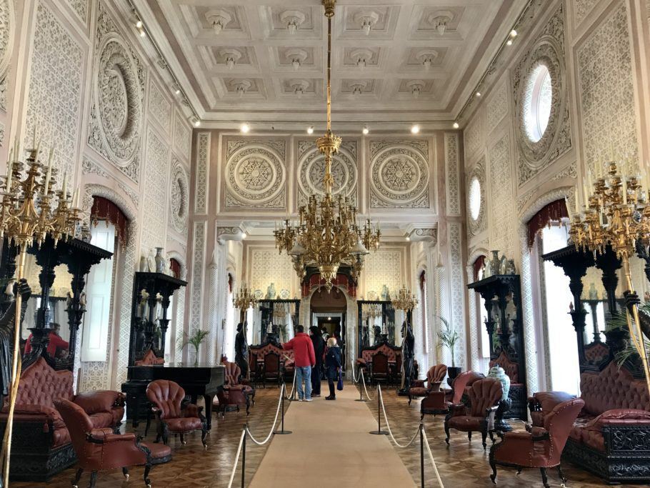 Interior do Palácio da Pena, em Sintra