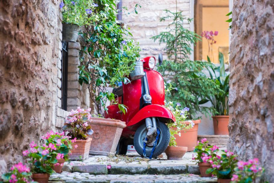 A Vespa tornou-se a scooter mais famosa do mundo