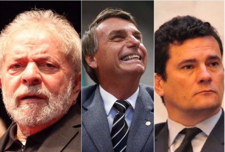 O ex-presidente Lula foi condenado por Sergio Moro, agora ministro de Bolsonaro, presidente eleito que, por sua vez, é antipetista radical