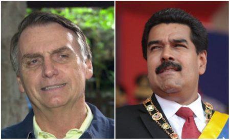 Bolsonaro e Maduro