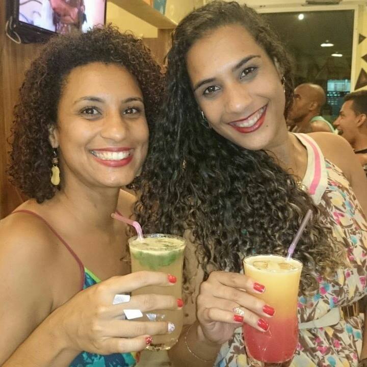 Marielle e sua irmã, Anielle Franco