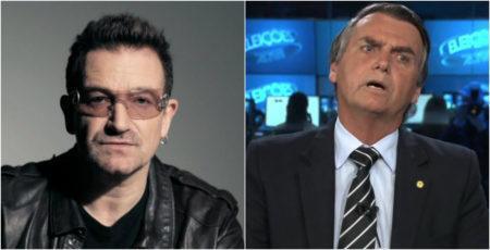 Bono Vox mandou recado para presidentes dos EUA, Filipinas e Brasil em show na Irlanda