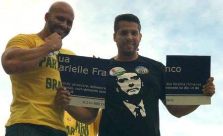 Candidatos e eleitores do Bolsonaro destroem homenagem feita à Marielle Franco