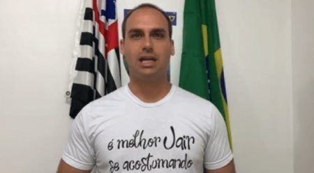 Eduardo Bolsonaro trocou “poço” por “posso”