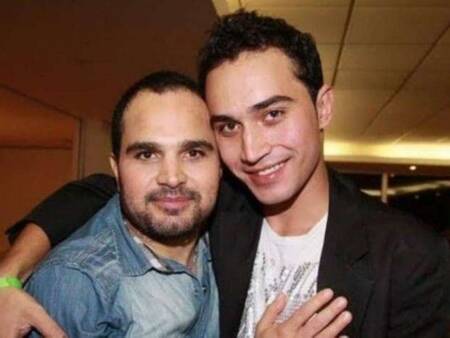 O cantor Luciano e o filho, Wesley Camargo