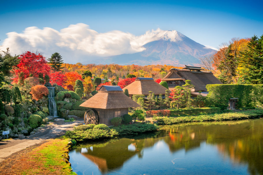 Vista do Monte Fuji; promoção é para incentivar o turismo em locais menos visitados do Japão