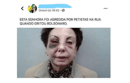 A falecida Beatriz Segall que teria sido atacada por petistas