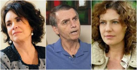 Patrícia Pillar aconselhou Regina Duarte a não apoiar Jair Bolsonaro