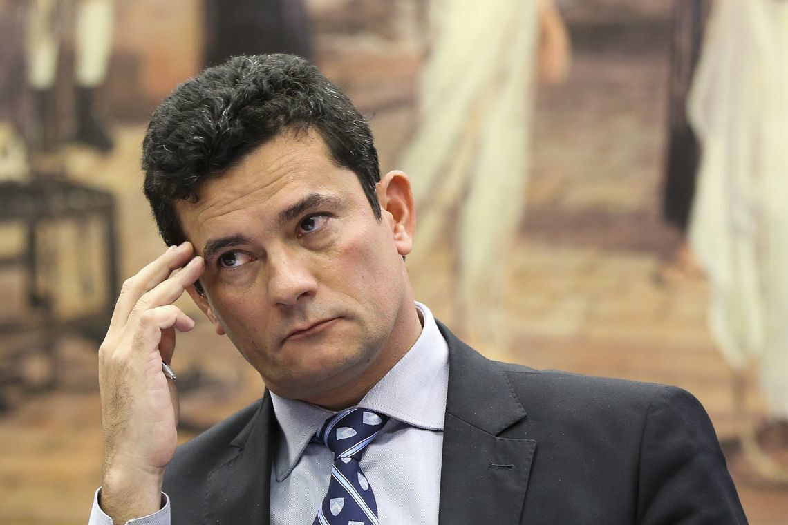 O juiz Sérgio Moro se encontrará com Bolsonaro nesta quinta-feira