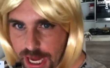 Thiago Gagliasso grava vídeo de peruca loira e internautas apontam indireta para Giovanna Ewbank