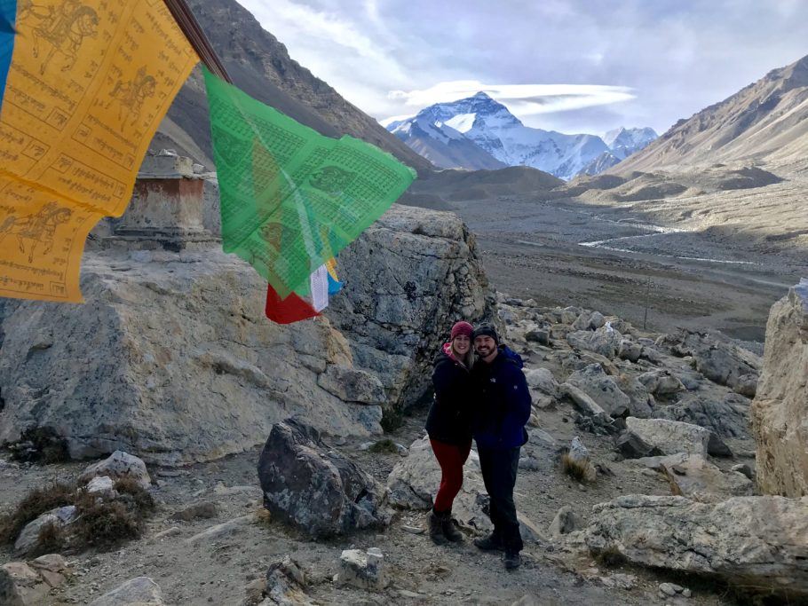 Acampamento Base do Everest, no Tibet