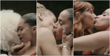 Anitta distribuiu beijos no clipe de “Não Perco Meu Tempo”