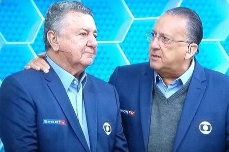 Arnaldo Cezar Coelho ficou triste em sua despedida do cargo de comentarista esportivo da Globo ao lado de Galvão Bueno