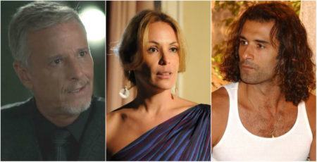 Marcello Novaes, Carolina Ferraz e Marcos Pasquim ficaram ‘taxados’ por seus personagens semelhantes