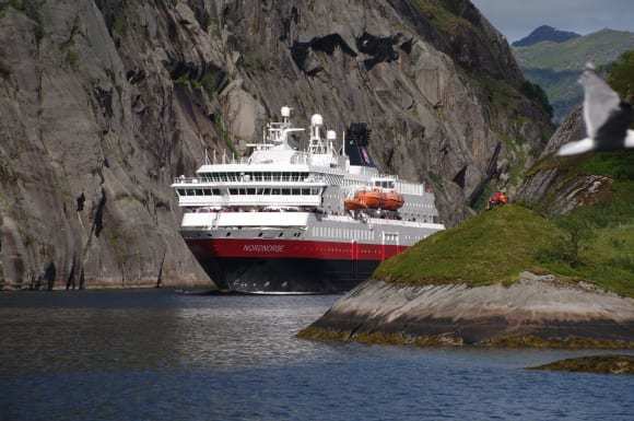 Uma empresa de cruzeiros marítimos da Noruega passará a usar biogás de restos de peixe como combustível em seus navios