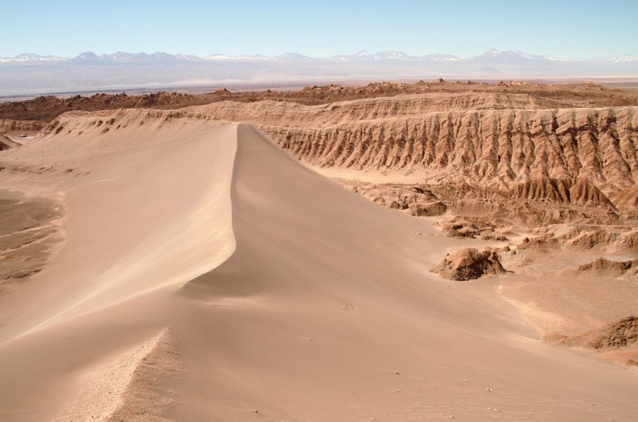 Trilha Los Achaches, no Vale da Lua, no Deserto do Atacama