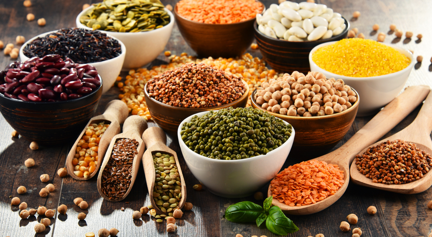 Grãos e cereais são alimentos fundamentais para a manutenção de uma dieta saudável – iStock/Getty Images